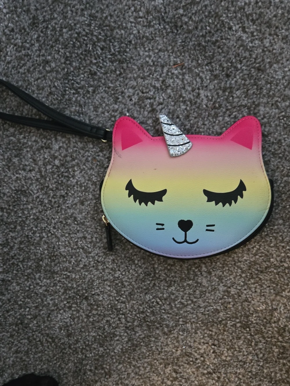 Betsey Johnson Unicorn Cat Wristlet